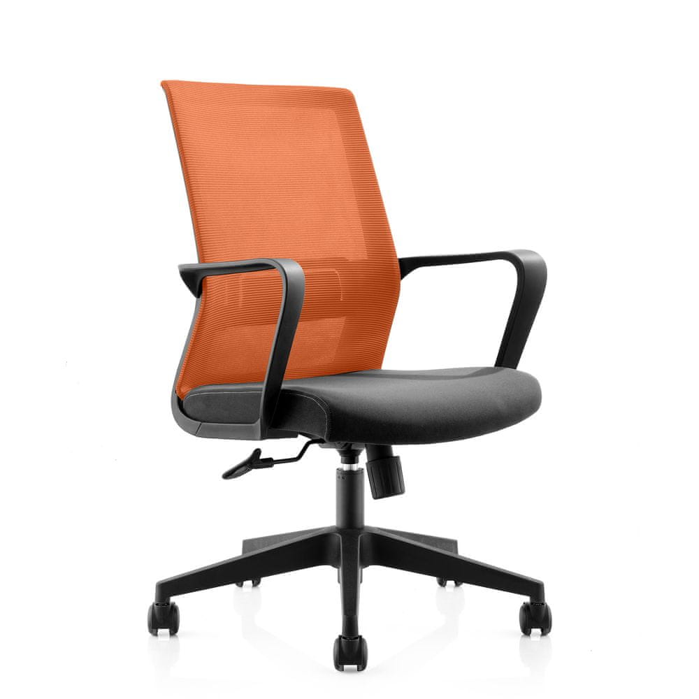 Dalenor Konferenčná stolička Smart, textil, oranžová